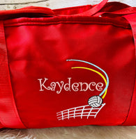 Volleyball Design Duffle Bag