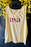 Embroidered Floral USA