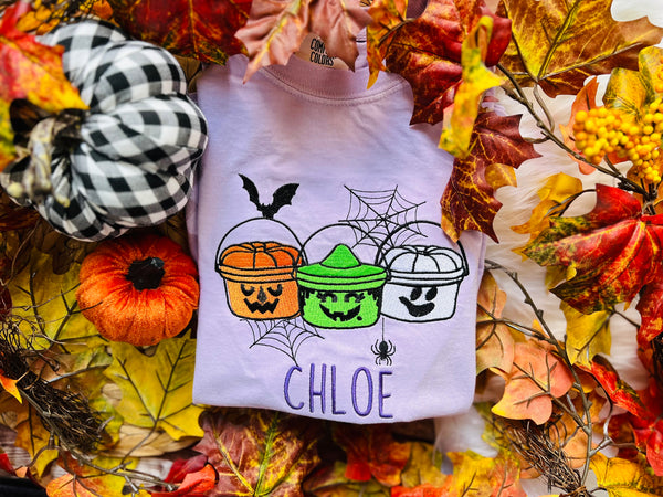 Happy Buckets Embroidered
