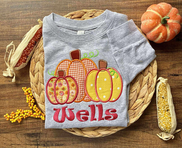 Appliqué Pumpkins