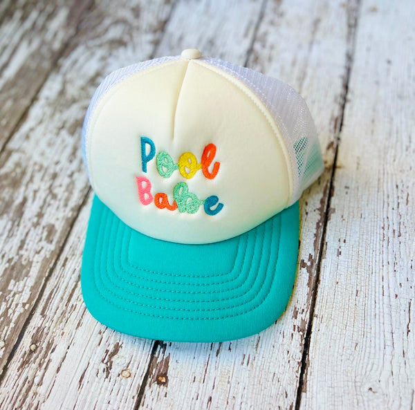 Pool babe foam hat