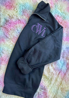 Adult Monogram Quarter Zip