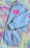 Adult Monogram Quarter Zip