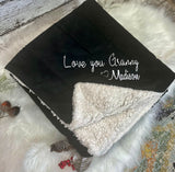 Custom Message Blankets