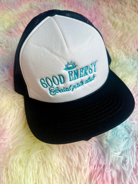 Good energy social club trucker hat