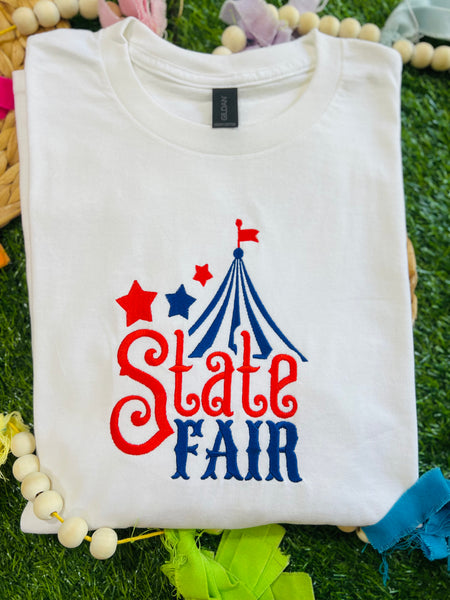 State Fair Embroidered Tee