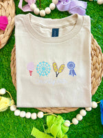 County Fair Embroidered Tee