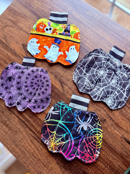 Set of Four Pumpkin Coaster Set