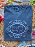 Living Proof of a Loving God- embroidered design