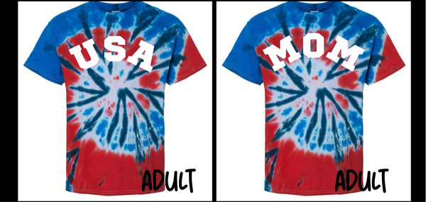 ADULT Tie Dye