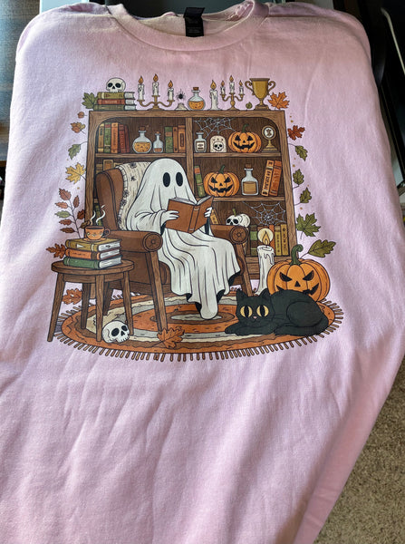 Cat & Ghost-pressed design
