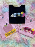 Toddler/Youth Appliqué Back to School