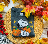 Cozy Weather Pumpkins Embroidered Design