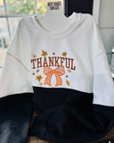 Thankful- embroidered bow design