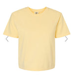 Monogram comfort color crop-lounge set top
