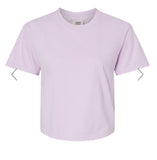 Monogram comfort color crop-lounge set top