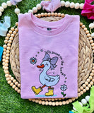 Skateboard Goose-embroidered design