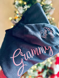 Heart on Sleeve Embroidered Design-SALE