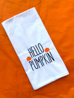 Hello Pumpkin Tea Towel